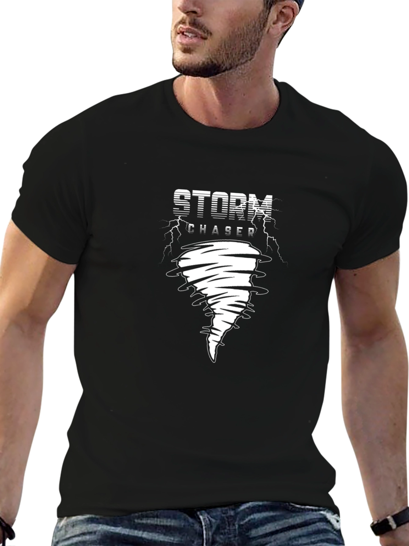 Storm Chaser Tornado Graphic T-Shirt