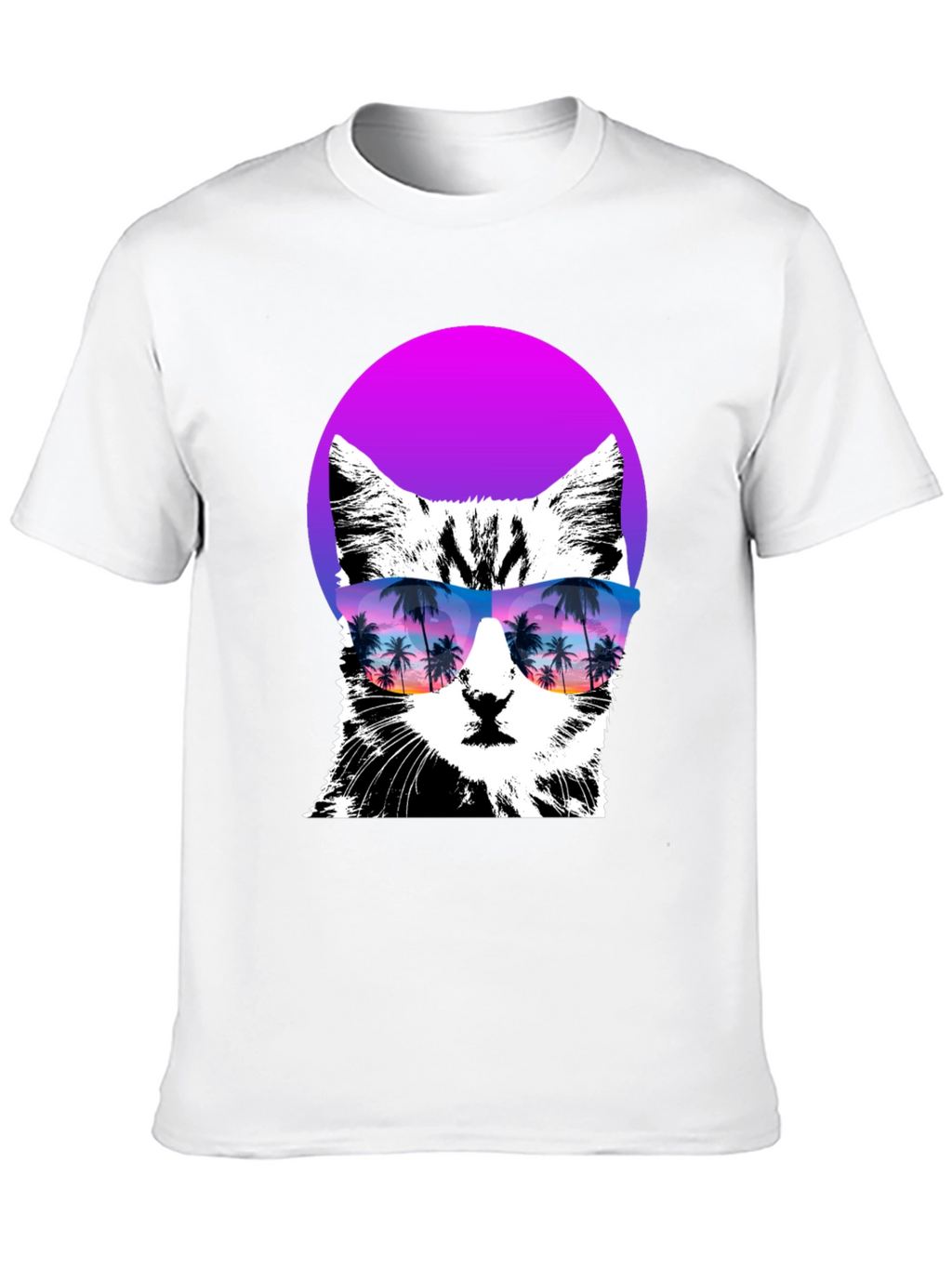 Cool Cat T-Shirt with Sunglasses