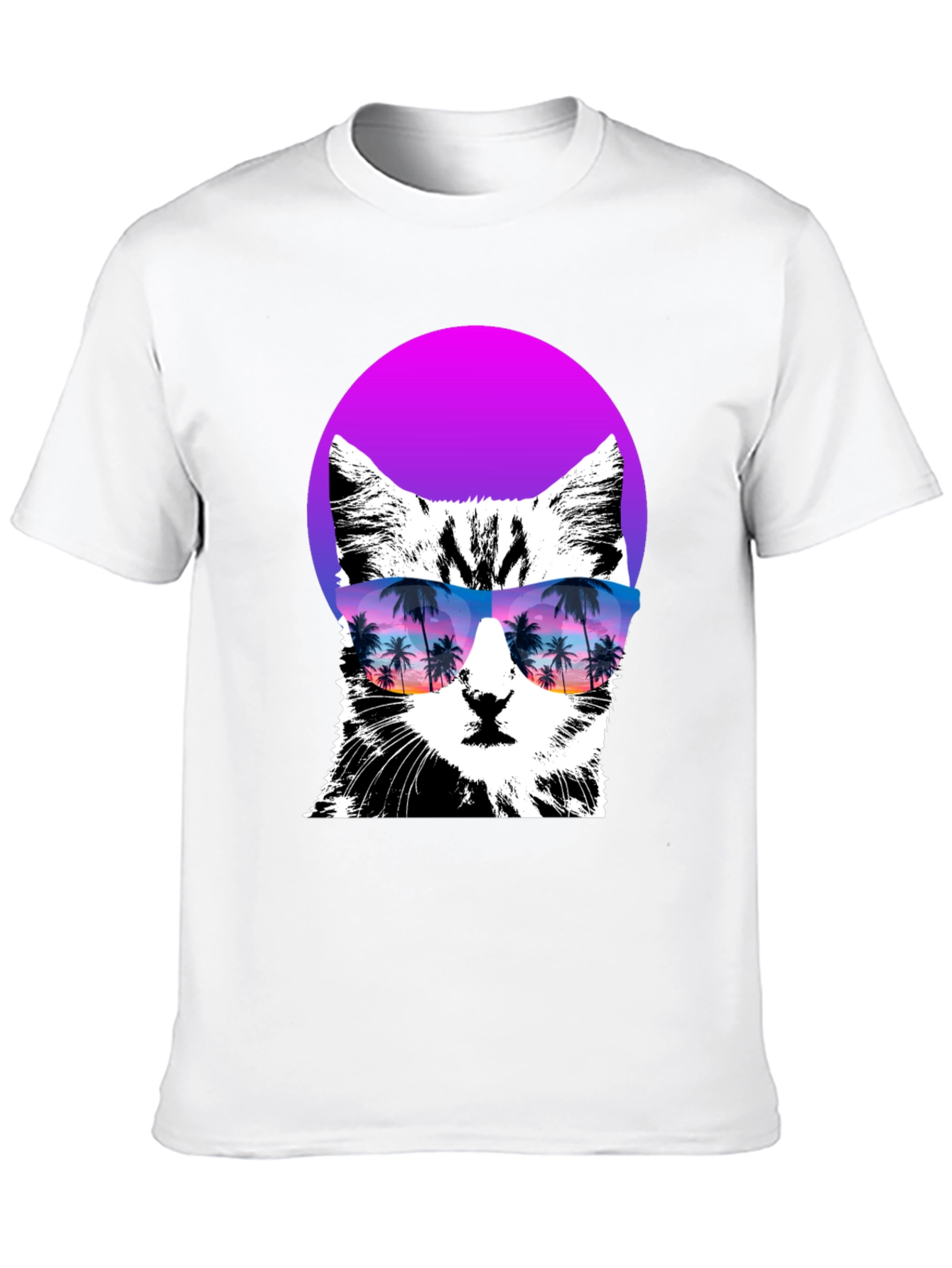 Cool Cat T-Shirt with Sunglasses