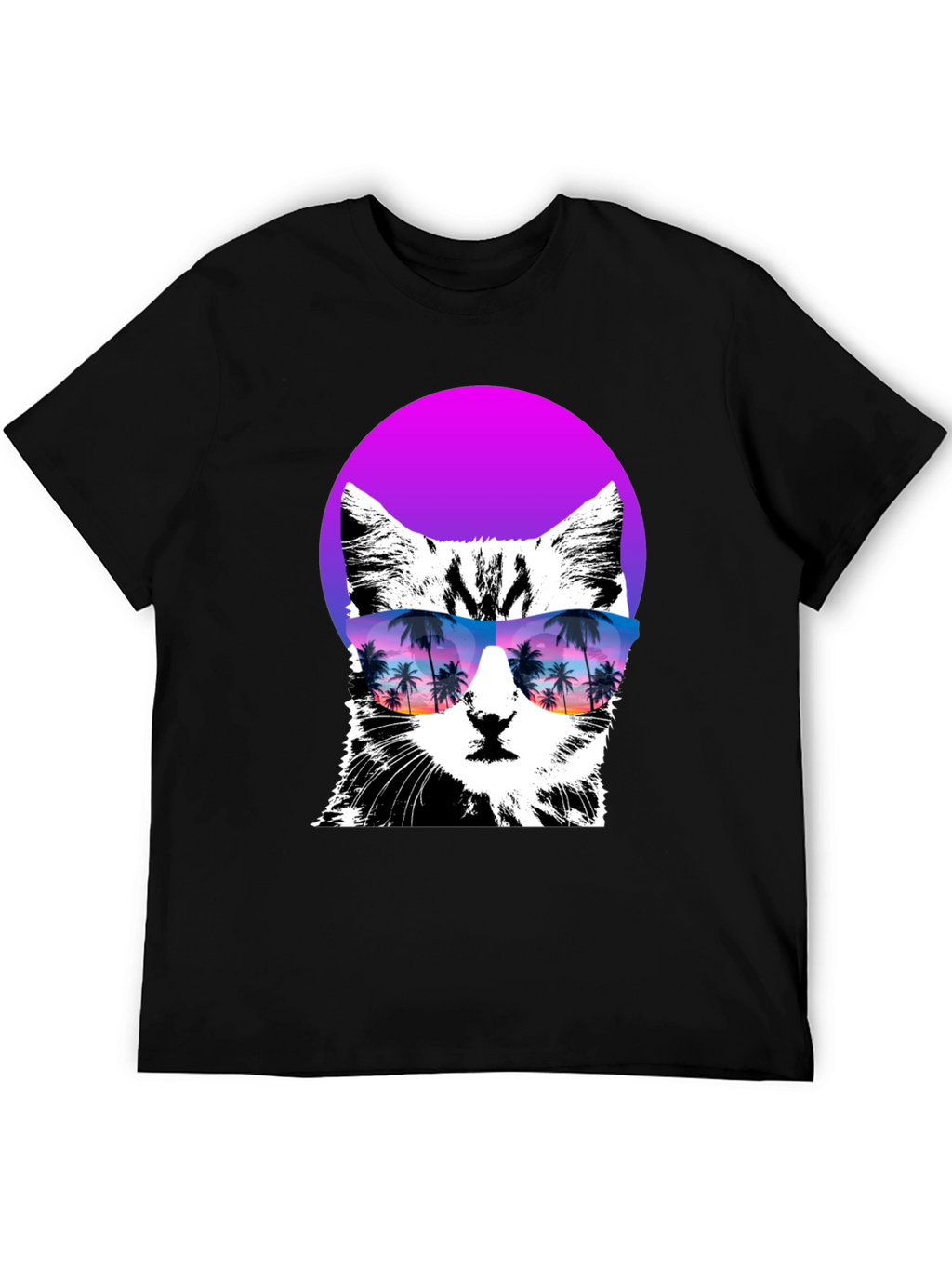 Cool Cat T-Shirt with Sunglasses