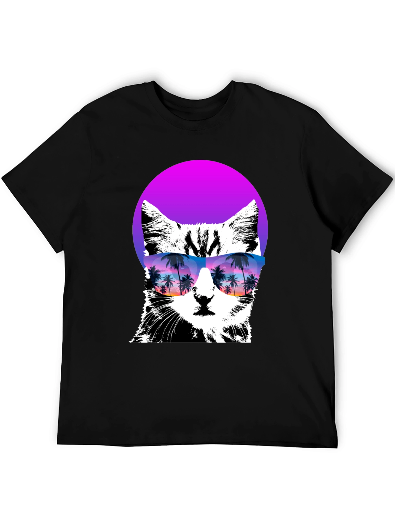Cool Cat T-Shirt with Sunglasses