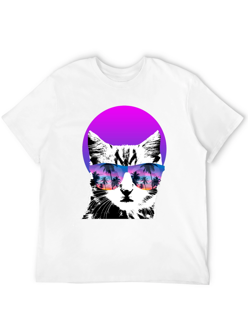 Cool Cat T-Shirt with Sunglasses
