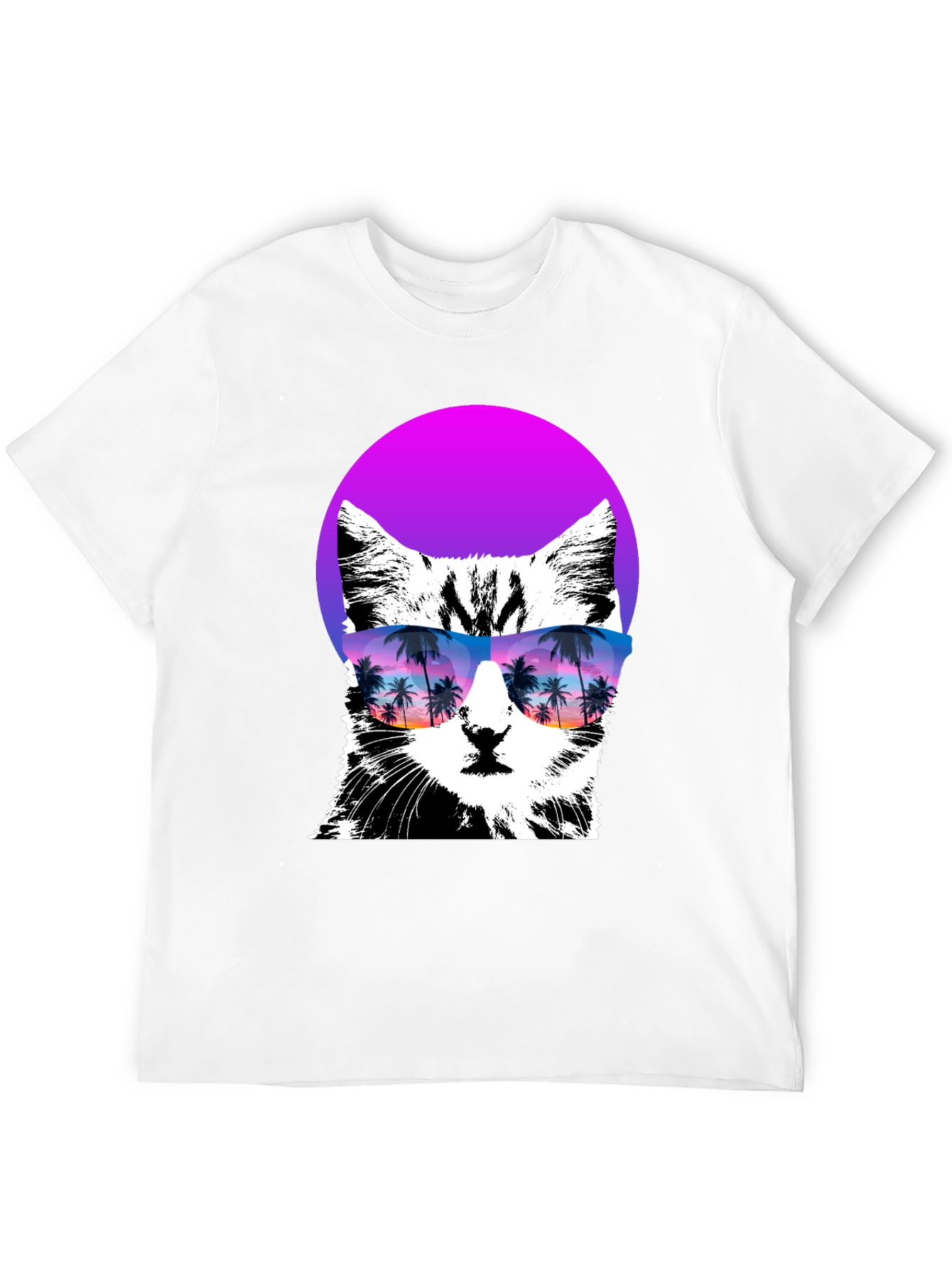 Cool Cat T-Shirt with Sunglasses