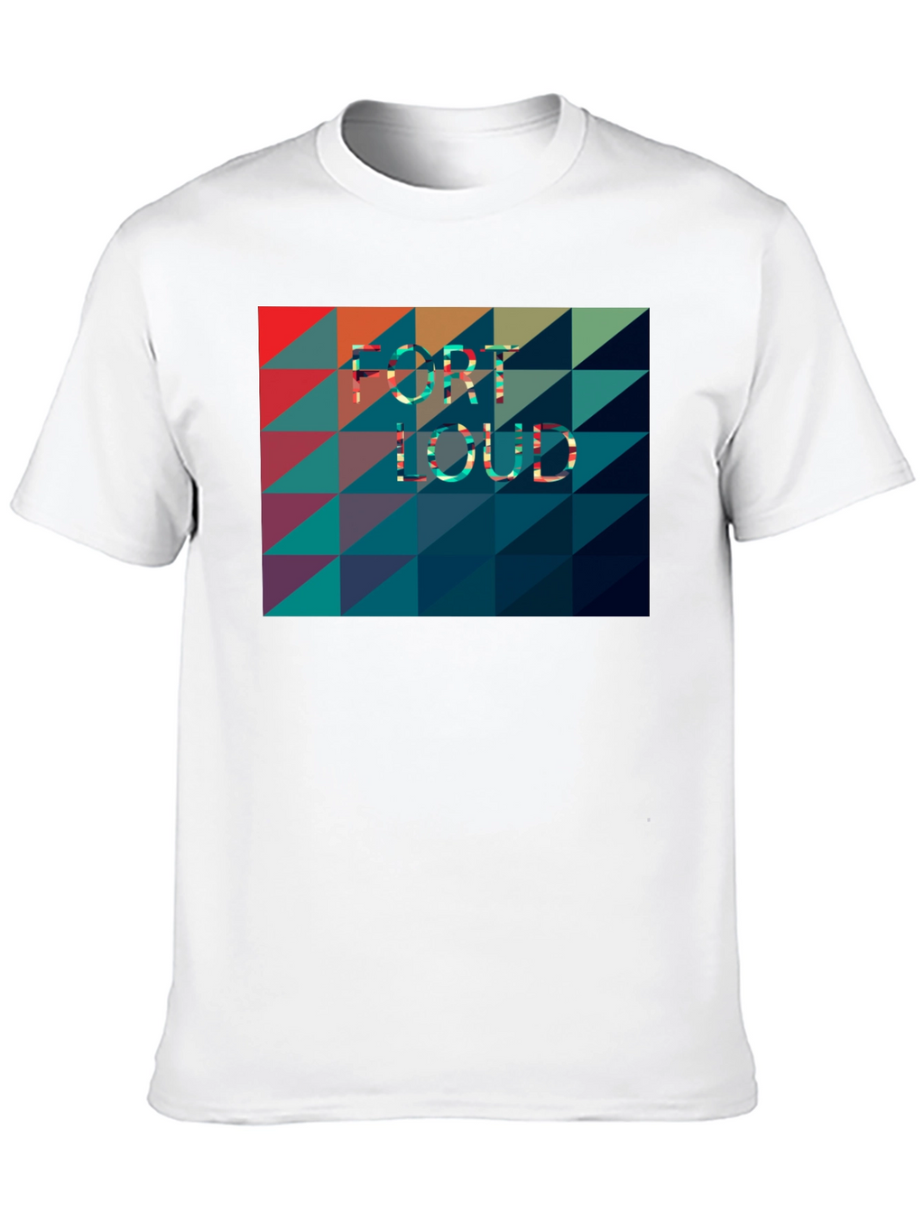 Fort Loud T-Shirt - Geometric Design