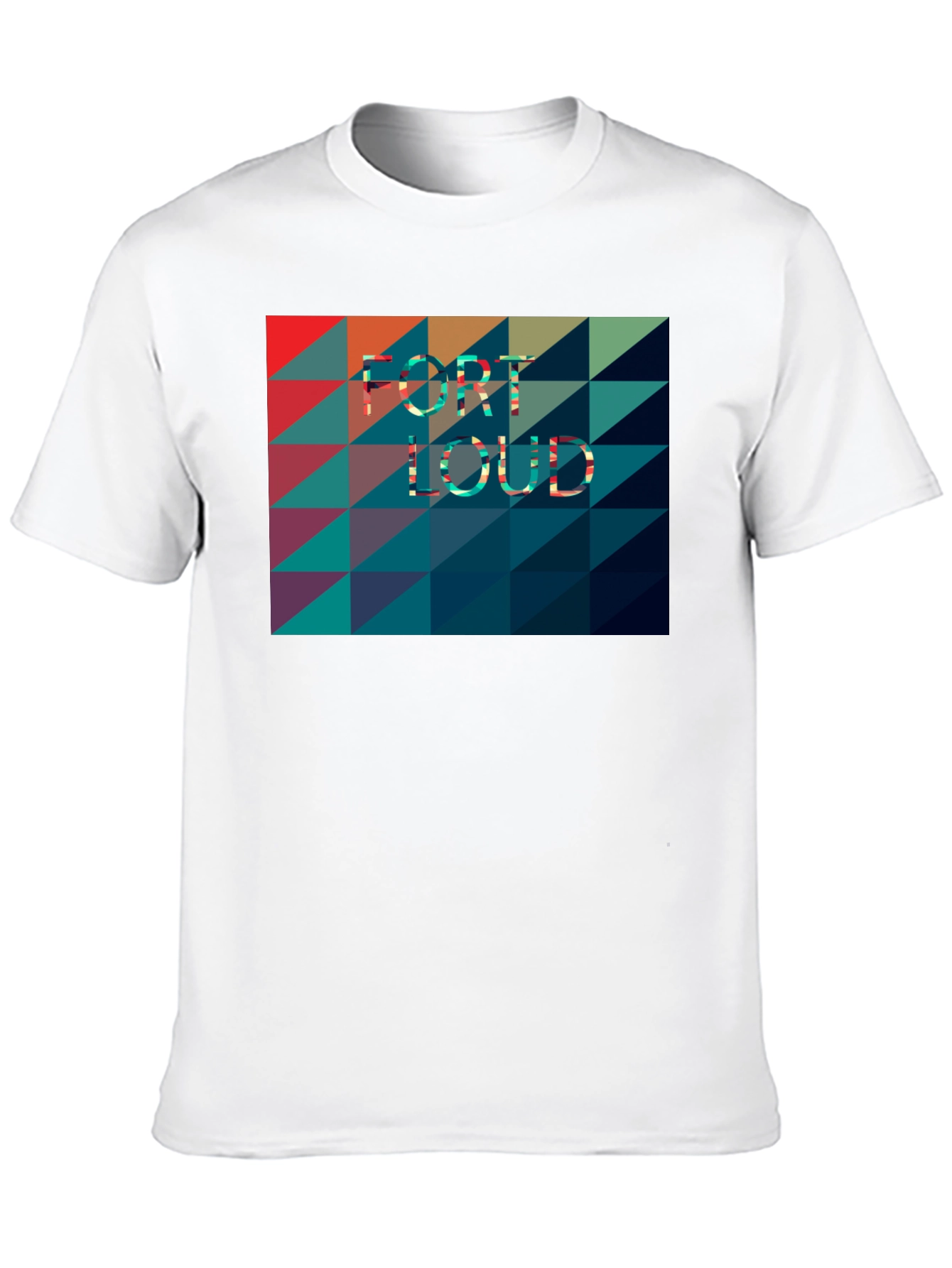 Fort Loud T-Shirt - Geometric Design