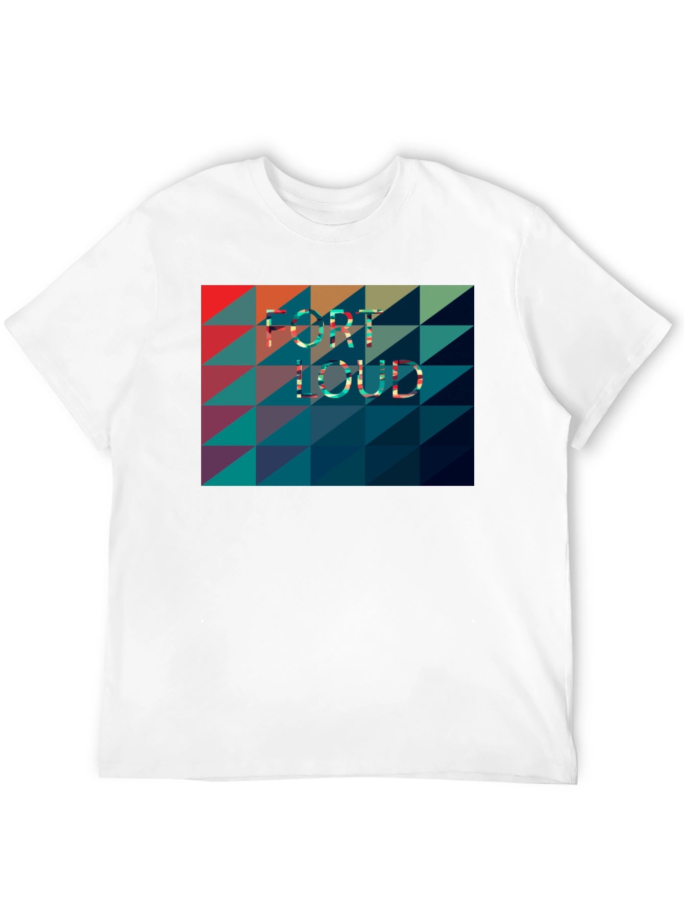 Fort Loud T-Shirt - Geometric Design