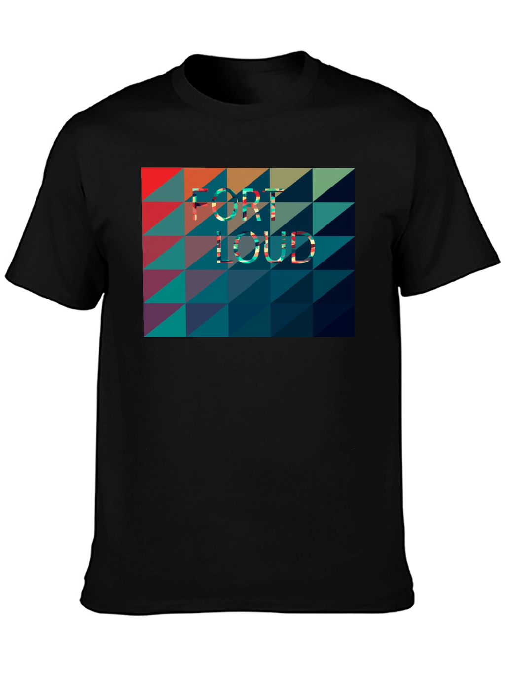 Fort Loud T-Shirt - Geometric Design