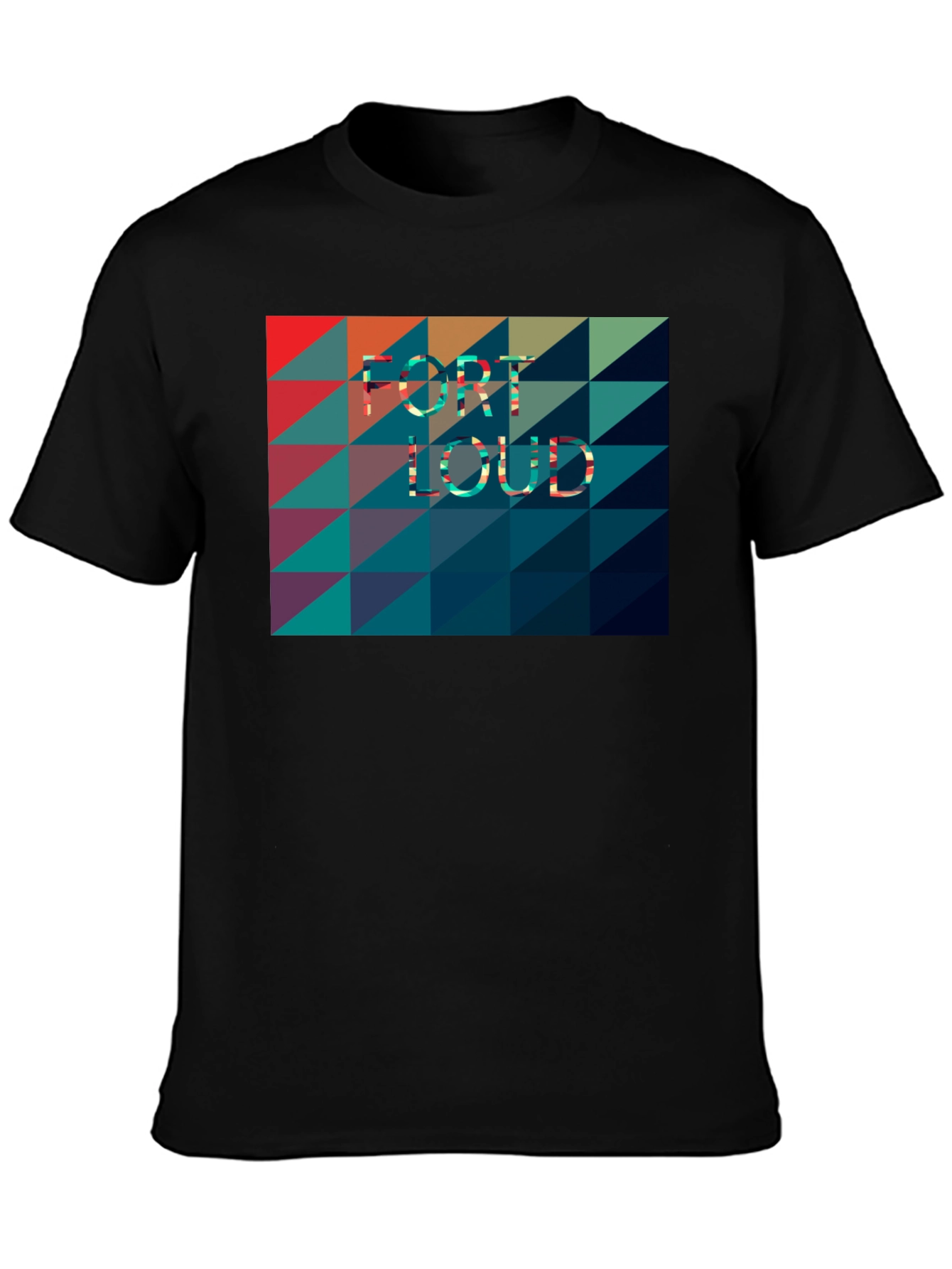 Fort Loud T-Shirt - Geometric Design