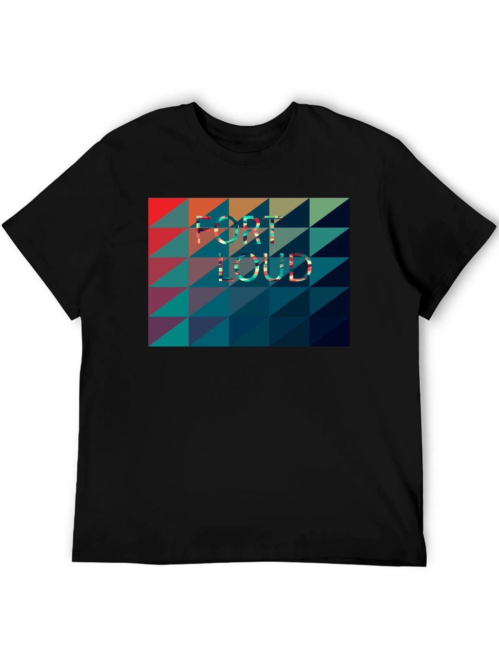 Fort Loud T-Shirt - Geometric Design
