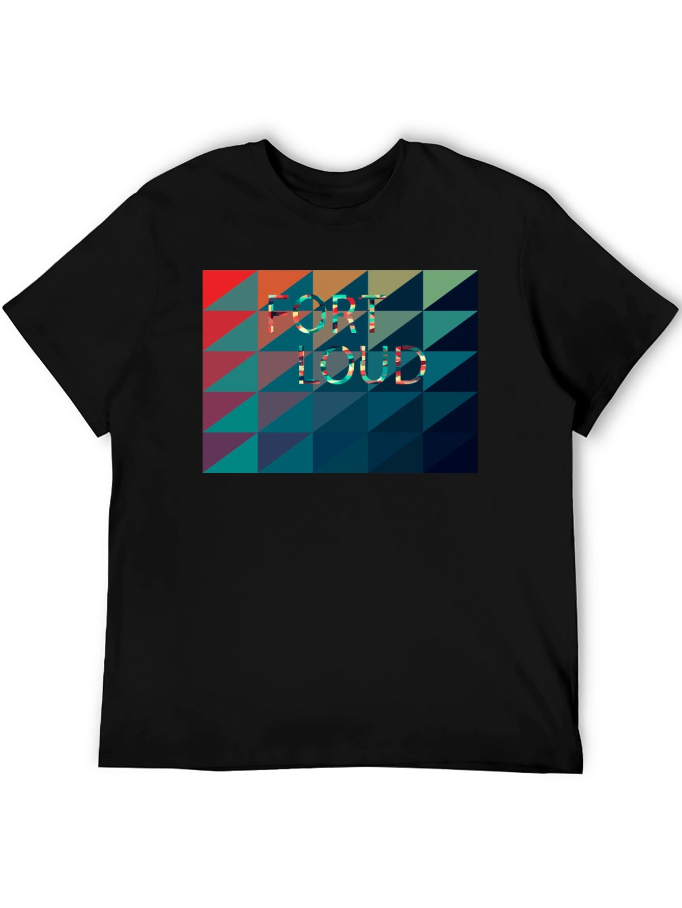 Fort Loud T-Shirt - Geometric Design