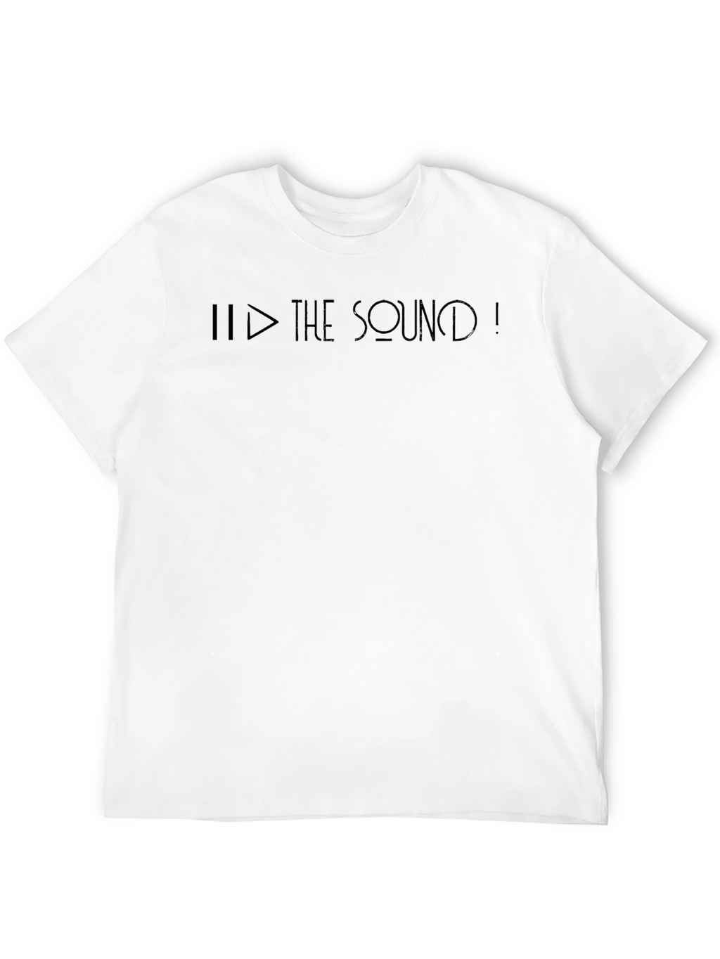 The Sound T-Shirt - Stylish Black Tee