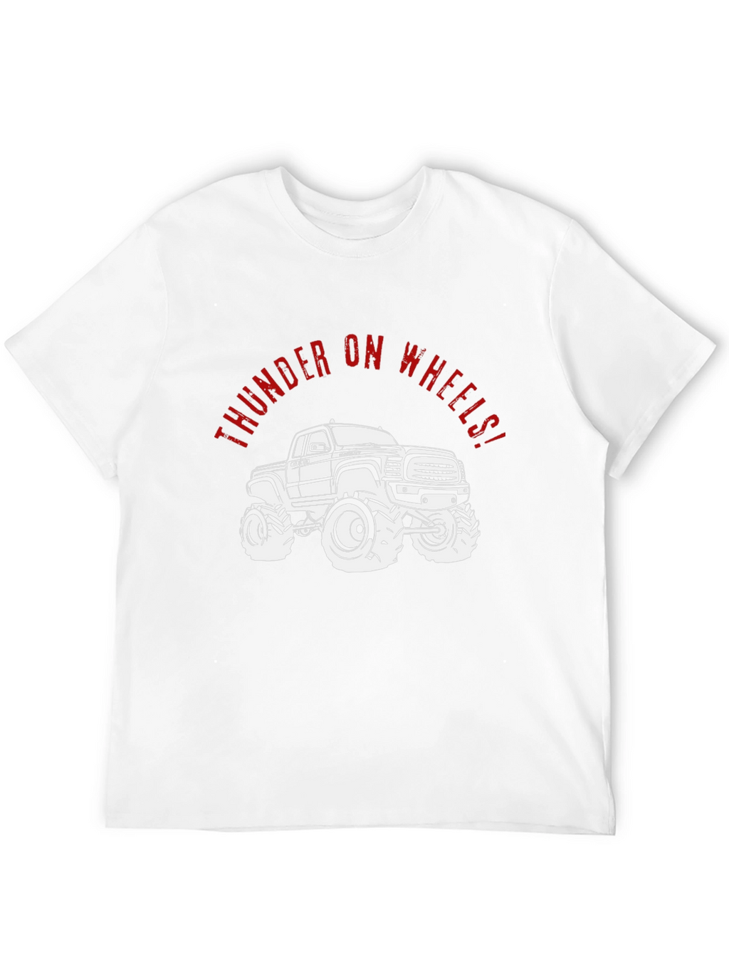Thunder on Wheels Truck T-Shirt - Black