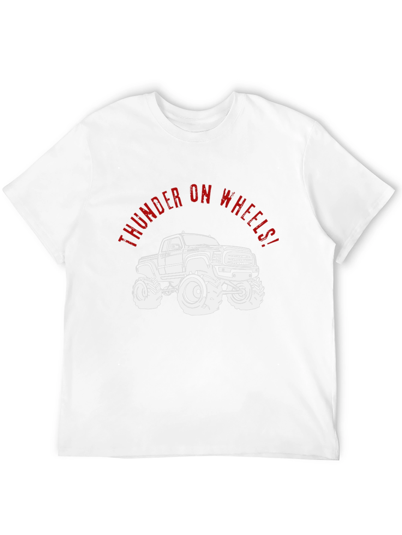Thunder on Wheels Truck T-Shirt - Black