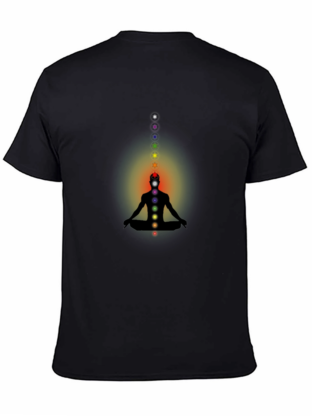 Chakra Meditation Graphic T-Shirt