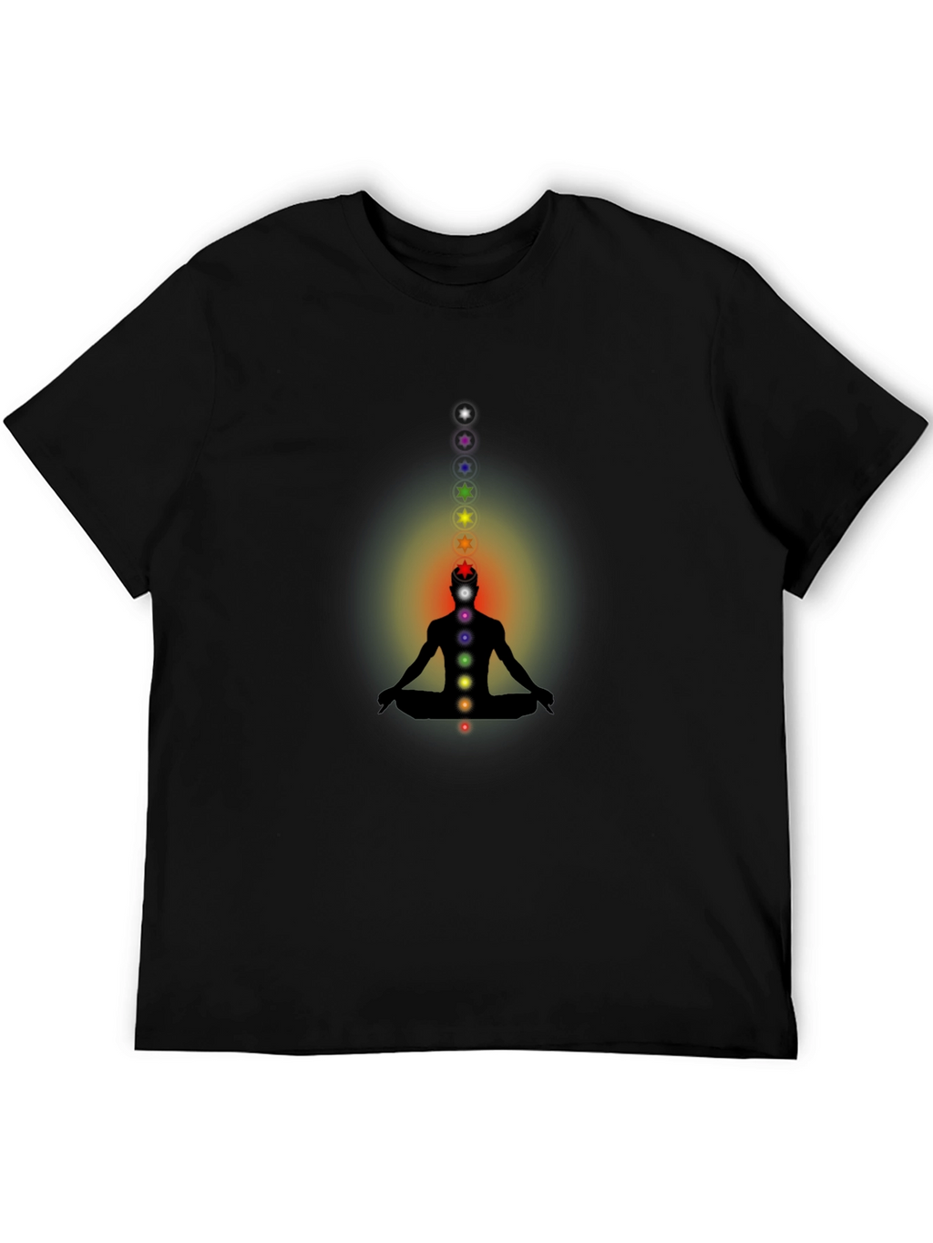 Chakra Meditation Graphic T-Shirt