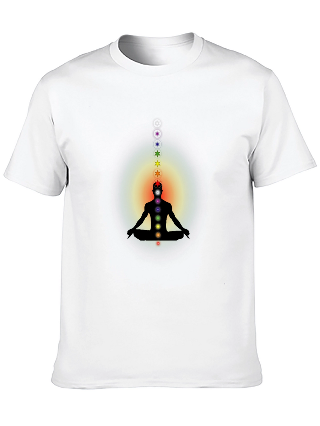 Chakra Meditation Graphic T-Shirt