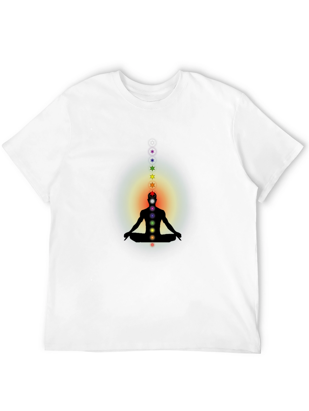 Chakra Meditation Graphic T-Shirt