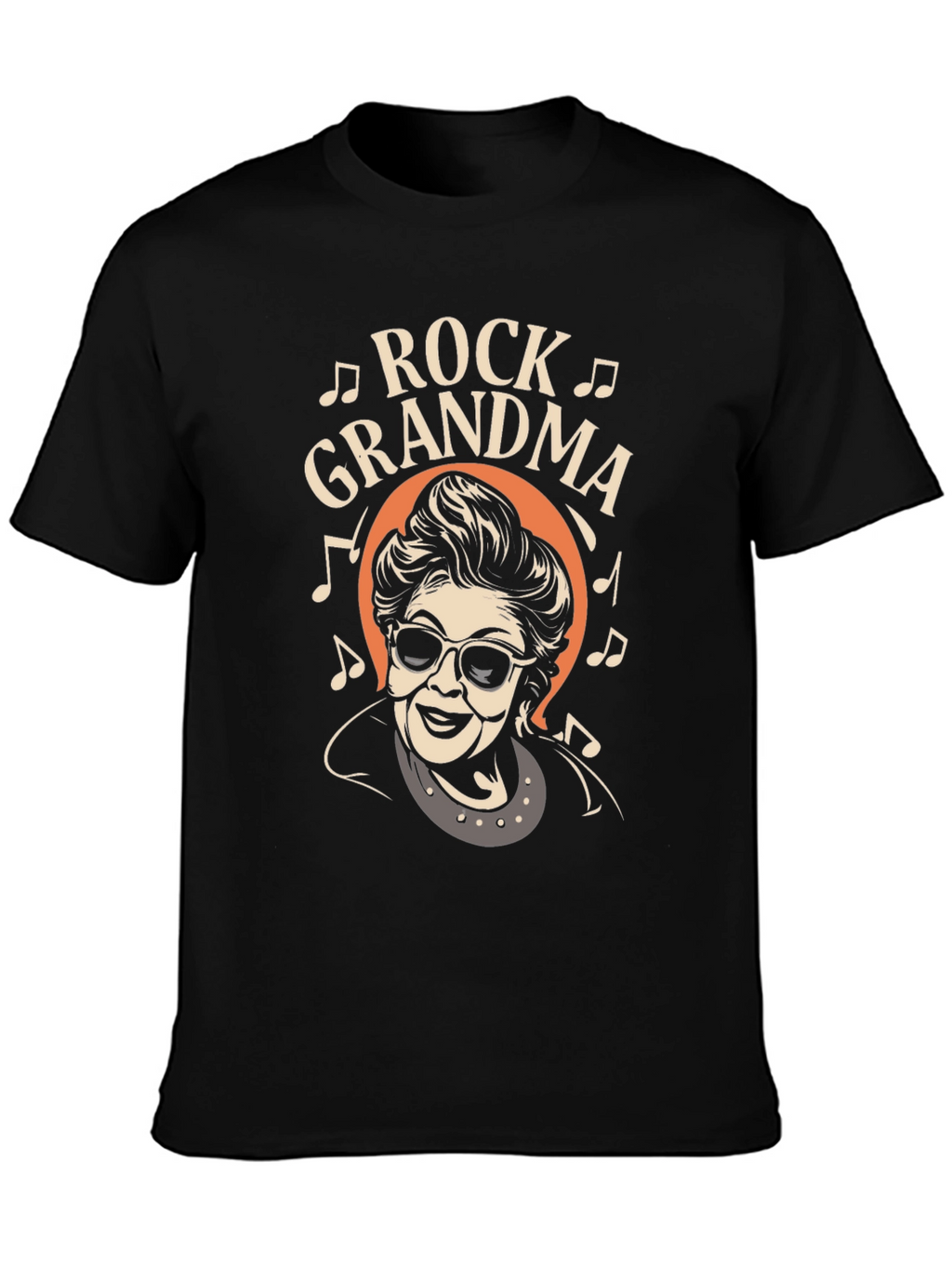 Rock Grandma Graphic Tee - Cool & Comfy