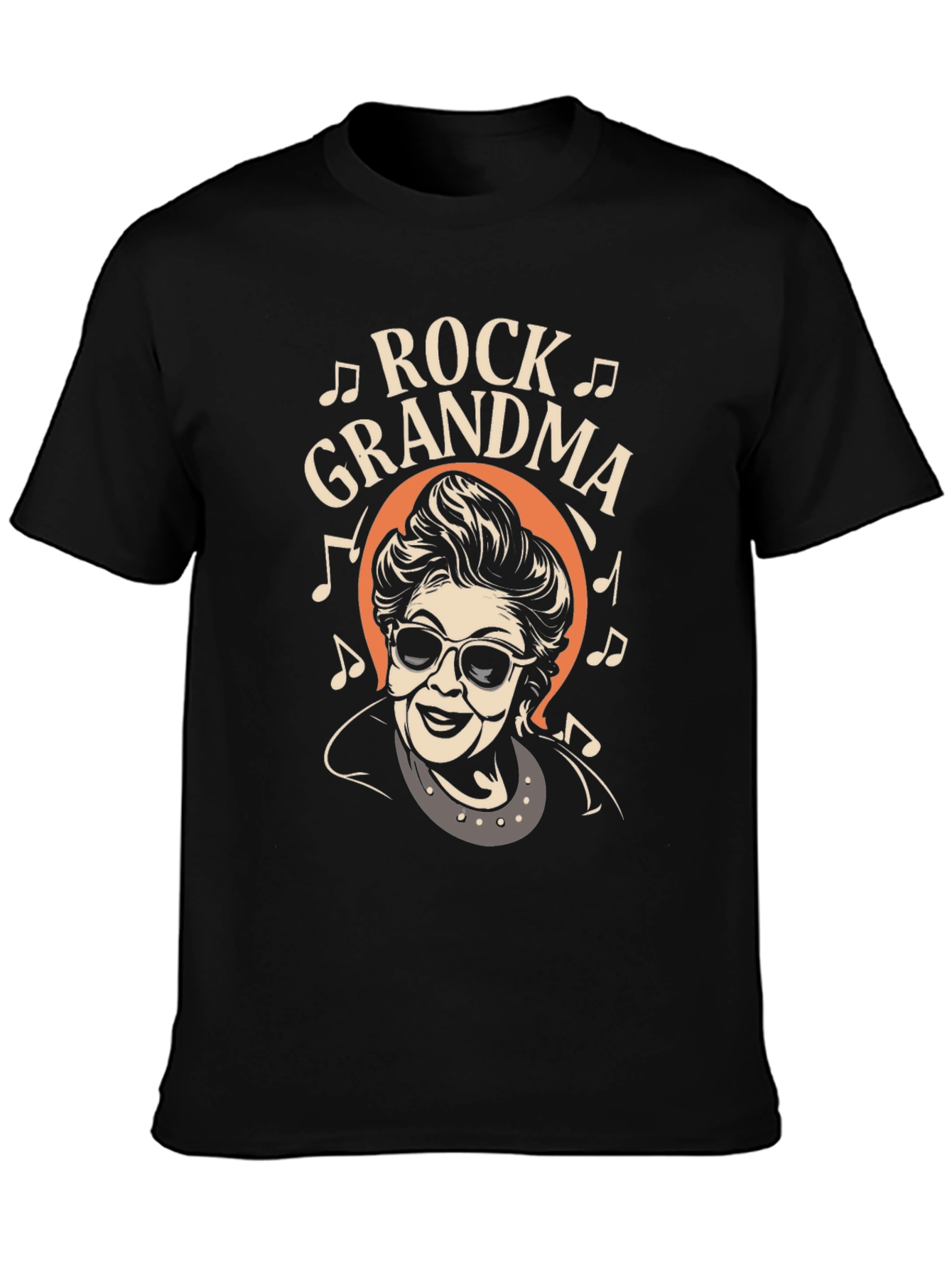 Rock Grandma Graphic Tee - Cool & Comfy