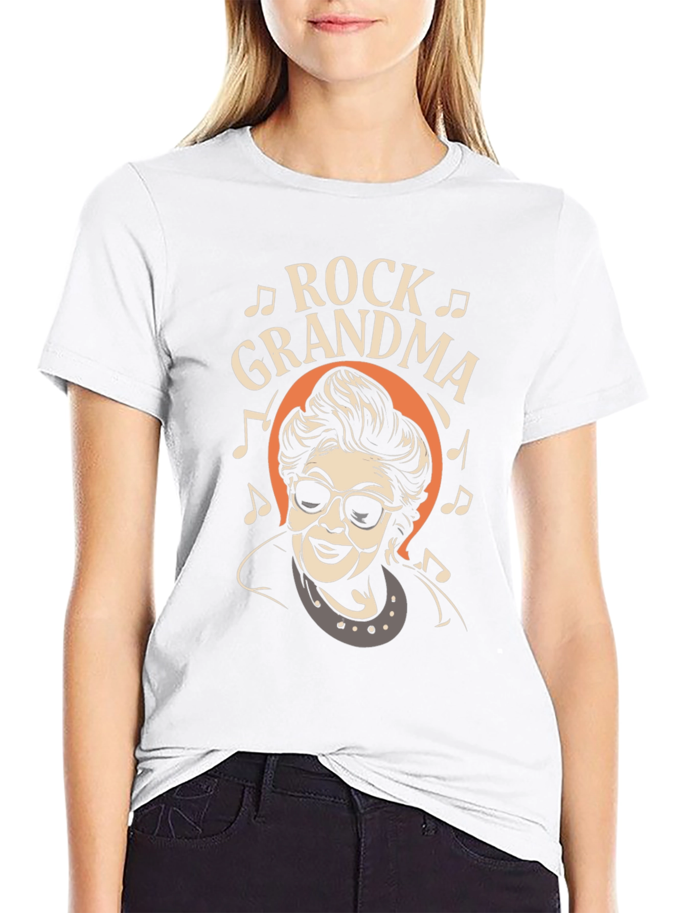 Rock Grandma Graphic Tee - Cool & Comfy