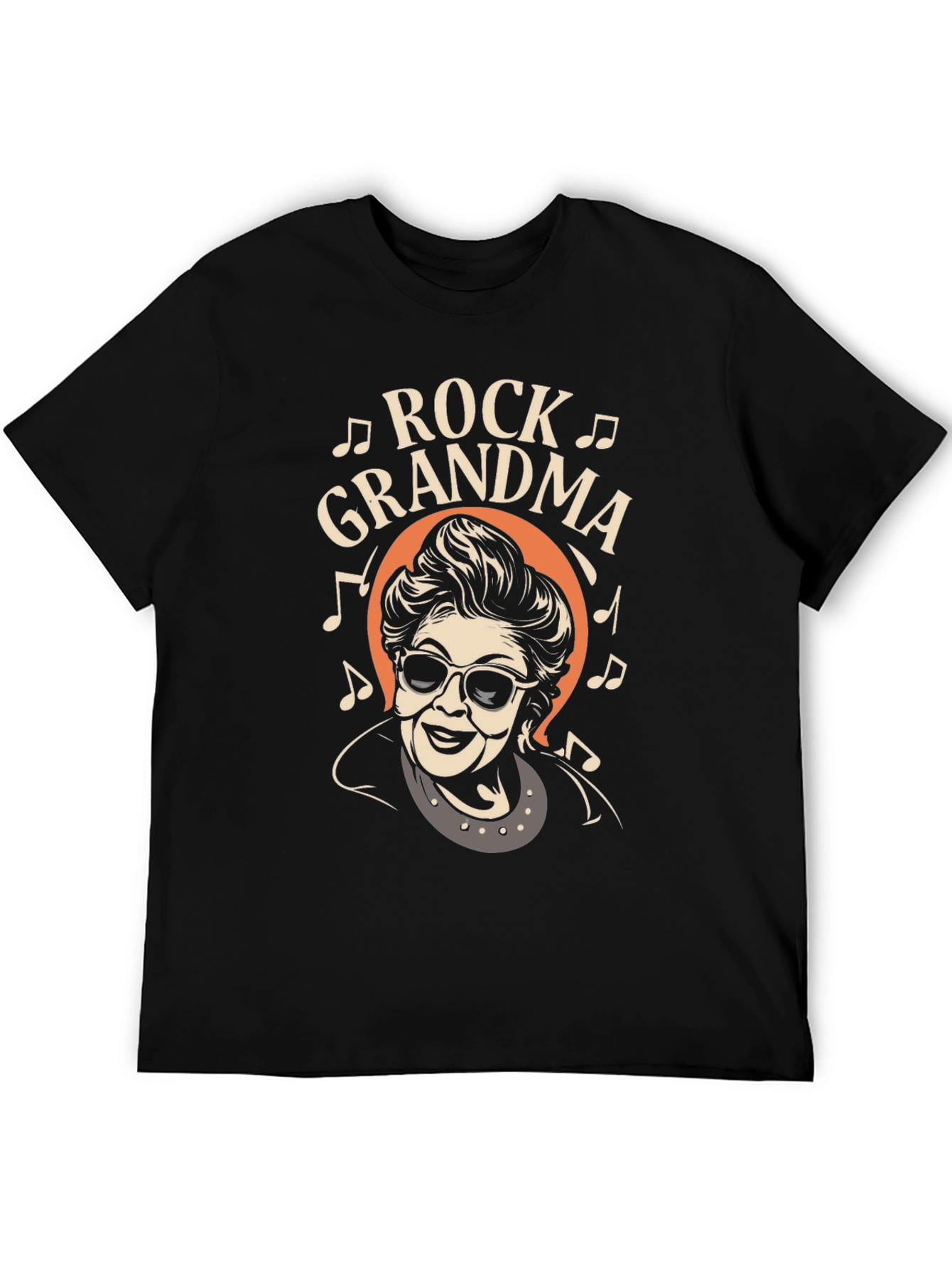 Rock Grandma Graphic Tee - Cool & Comfy