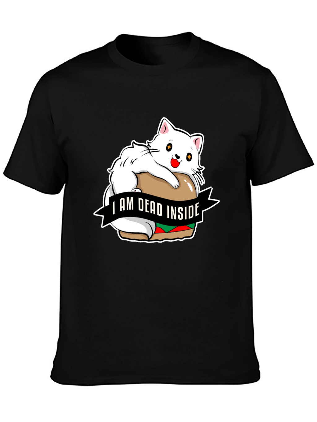 I Am Dead Inside Cat T-Shirt