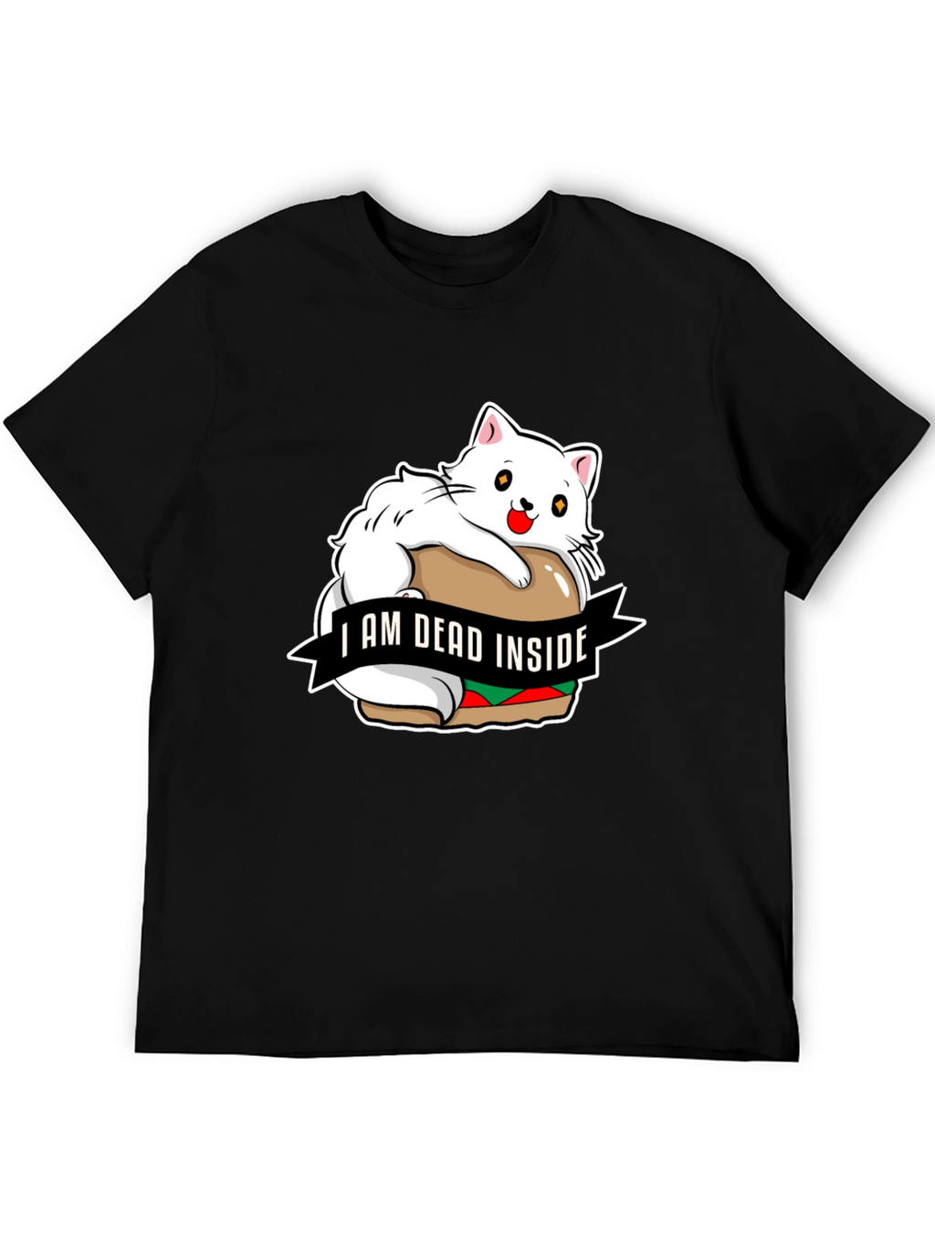 I Am Dead Inside Cat T-Shirt