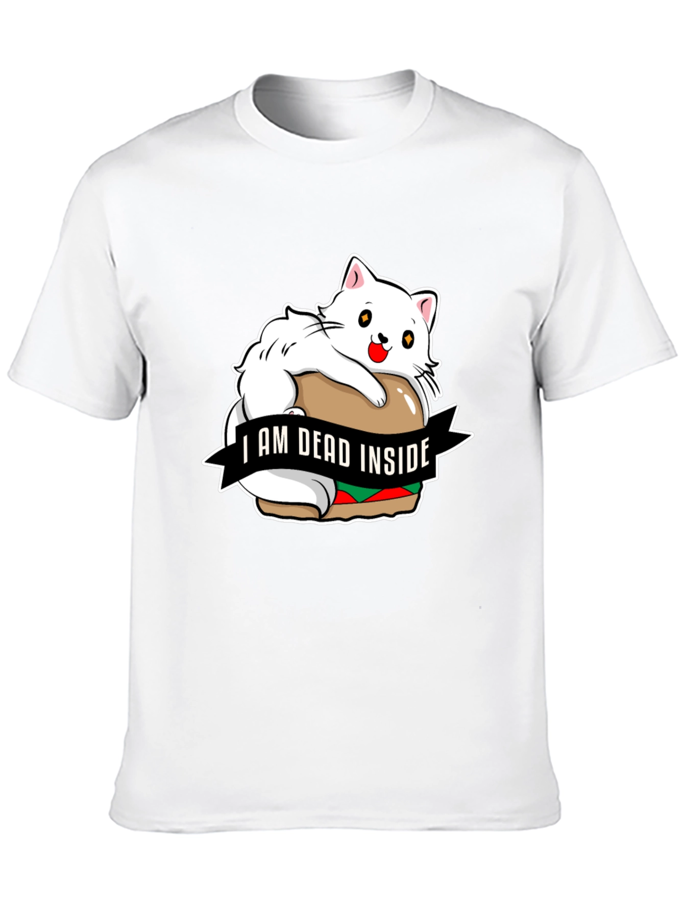 I Am Dead Inside Cat T-Shirt