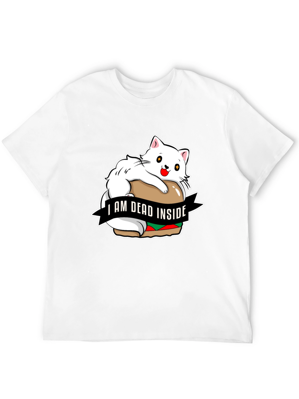 I Am Dead Inside Cat T-Shirt
