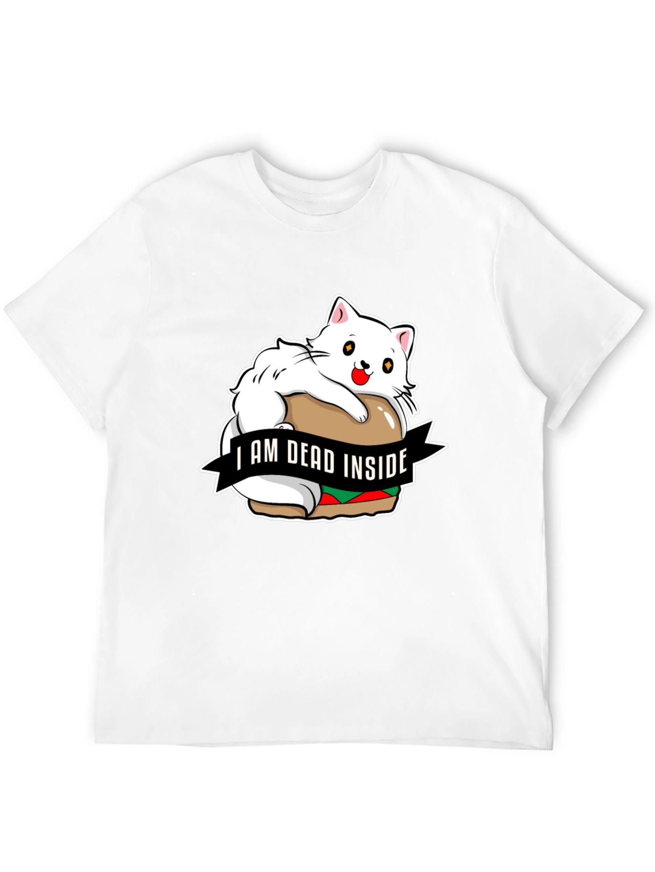 I Am Dead Inside Cat T-Shirt