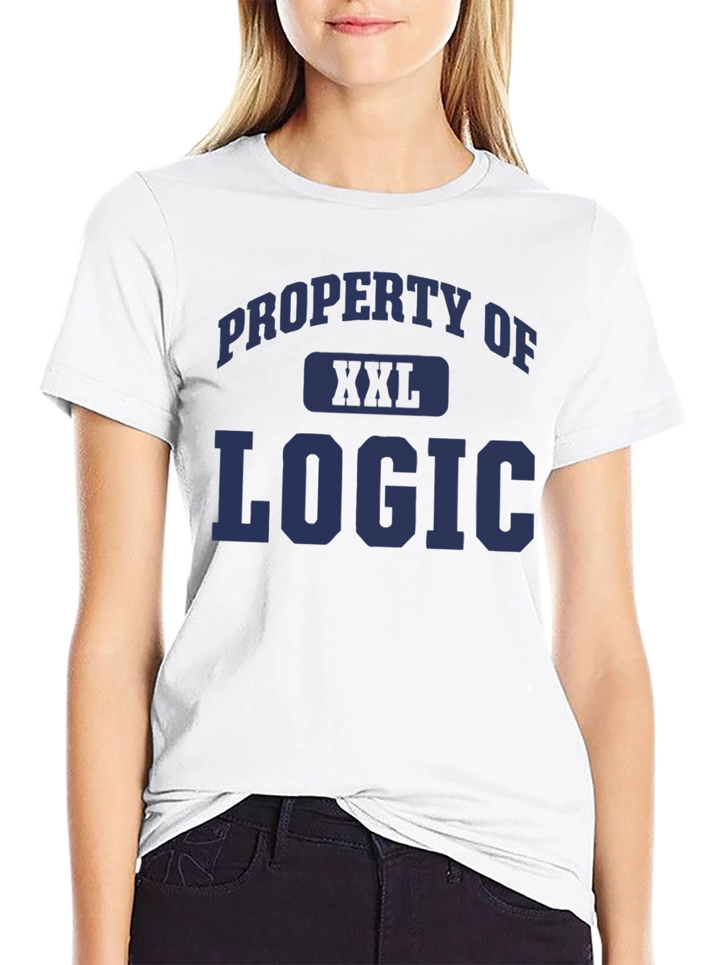 Property Of Logic XXL Graphic T-Shirt
