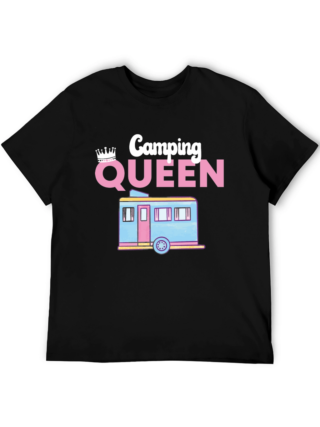 Camping Queen Tee - Womens RV Adventure T-Shirt