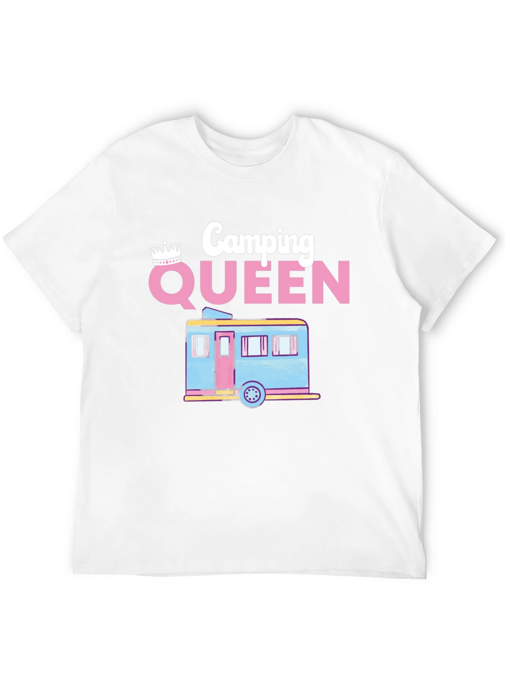 Camping Queen Tee - Womens RV Adventure T-Shirt