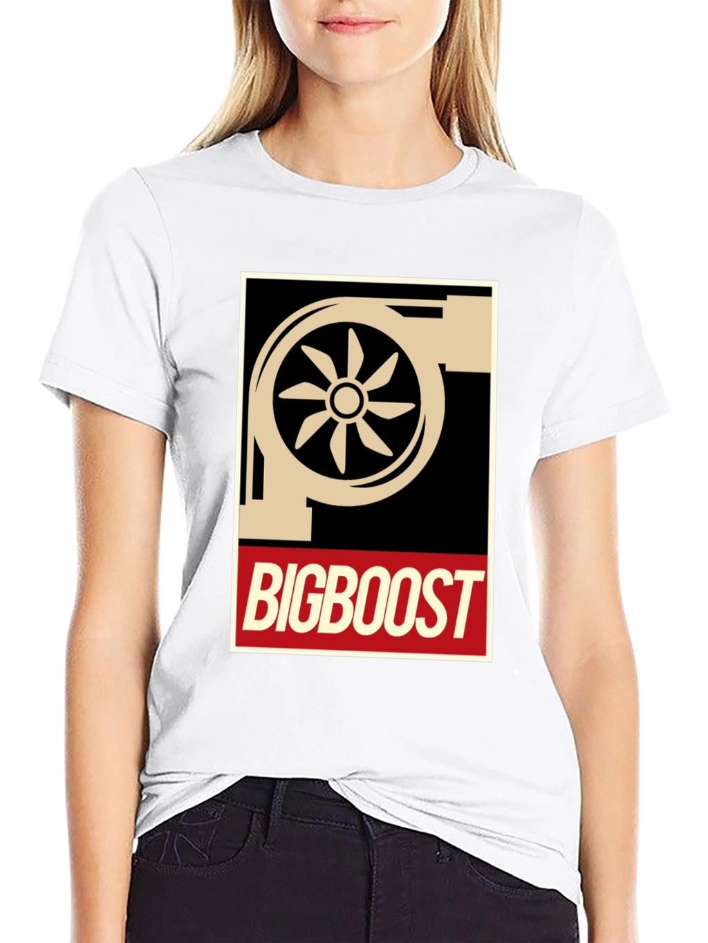 Big Boost Turbo T-Shirt - Black Graphic Tee