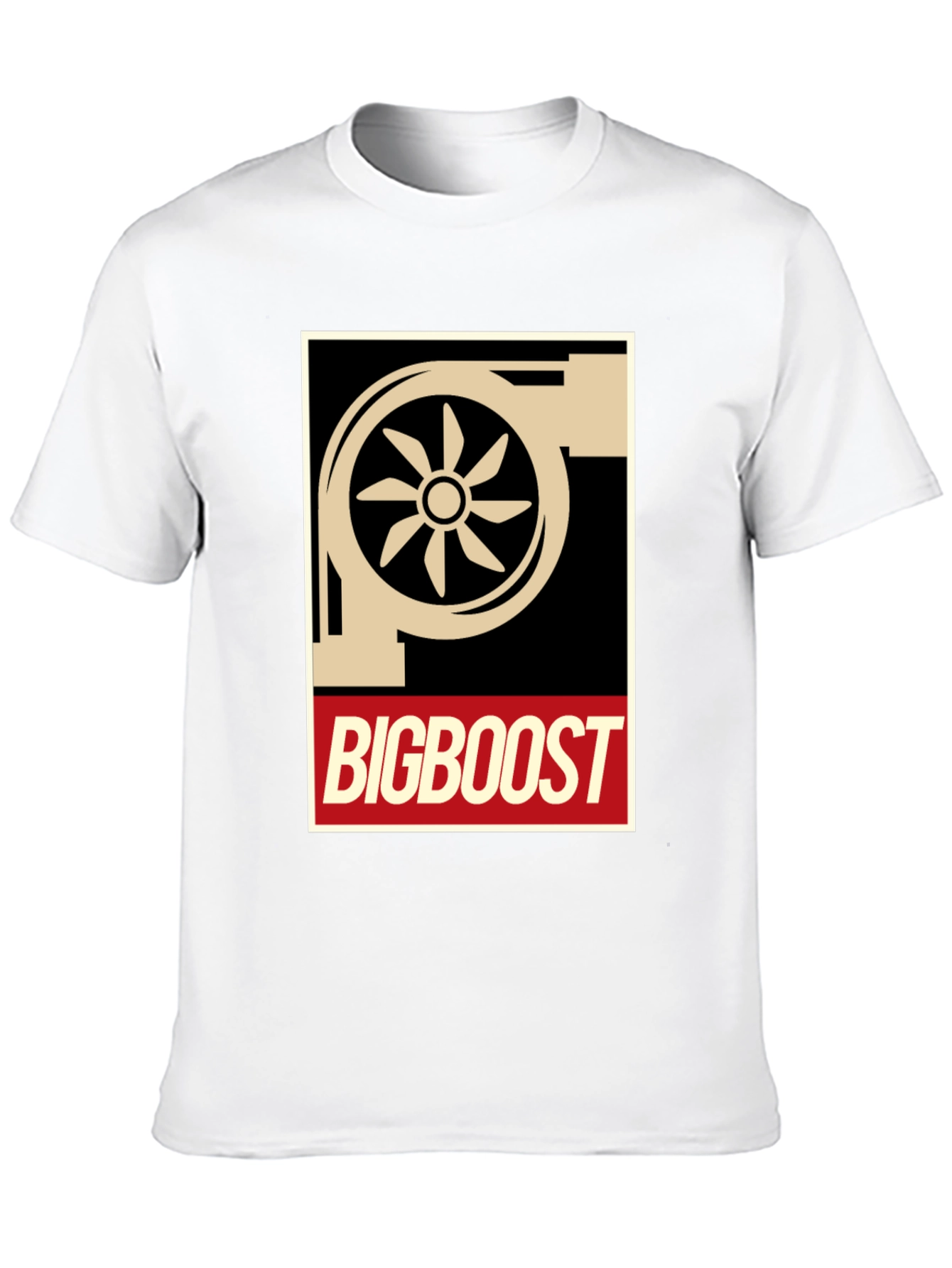 Big Boost Turbo T-Shirt - Black Graphic Tee
