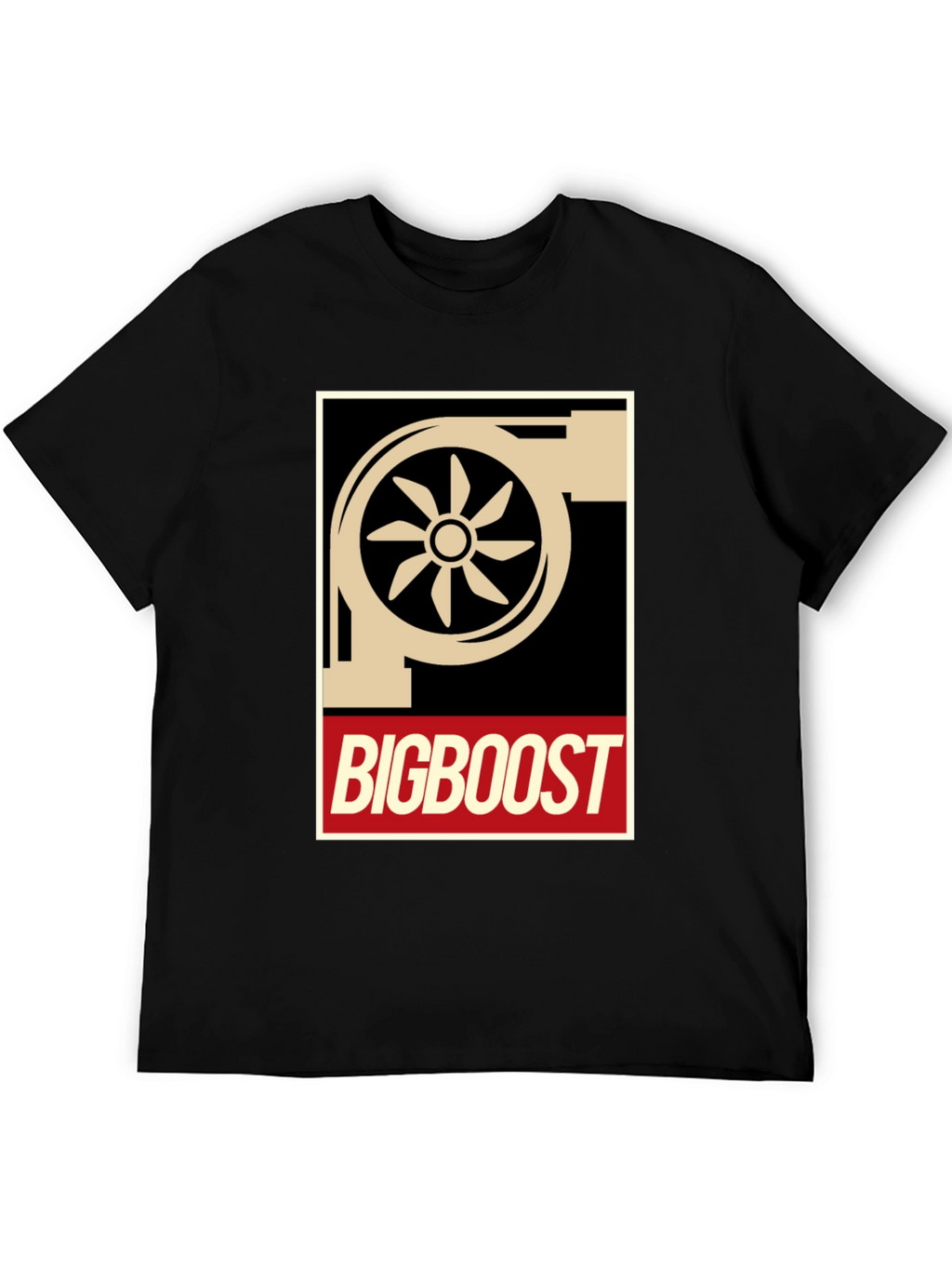 Big Boost Turbo T-Shirt - Black Graphic Tee