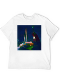 Night Bridge Graphic Tee - Cool Urban Style