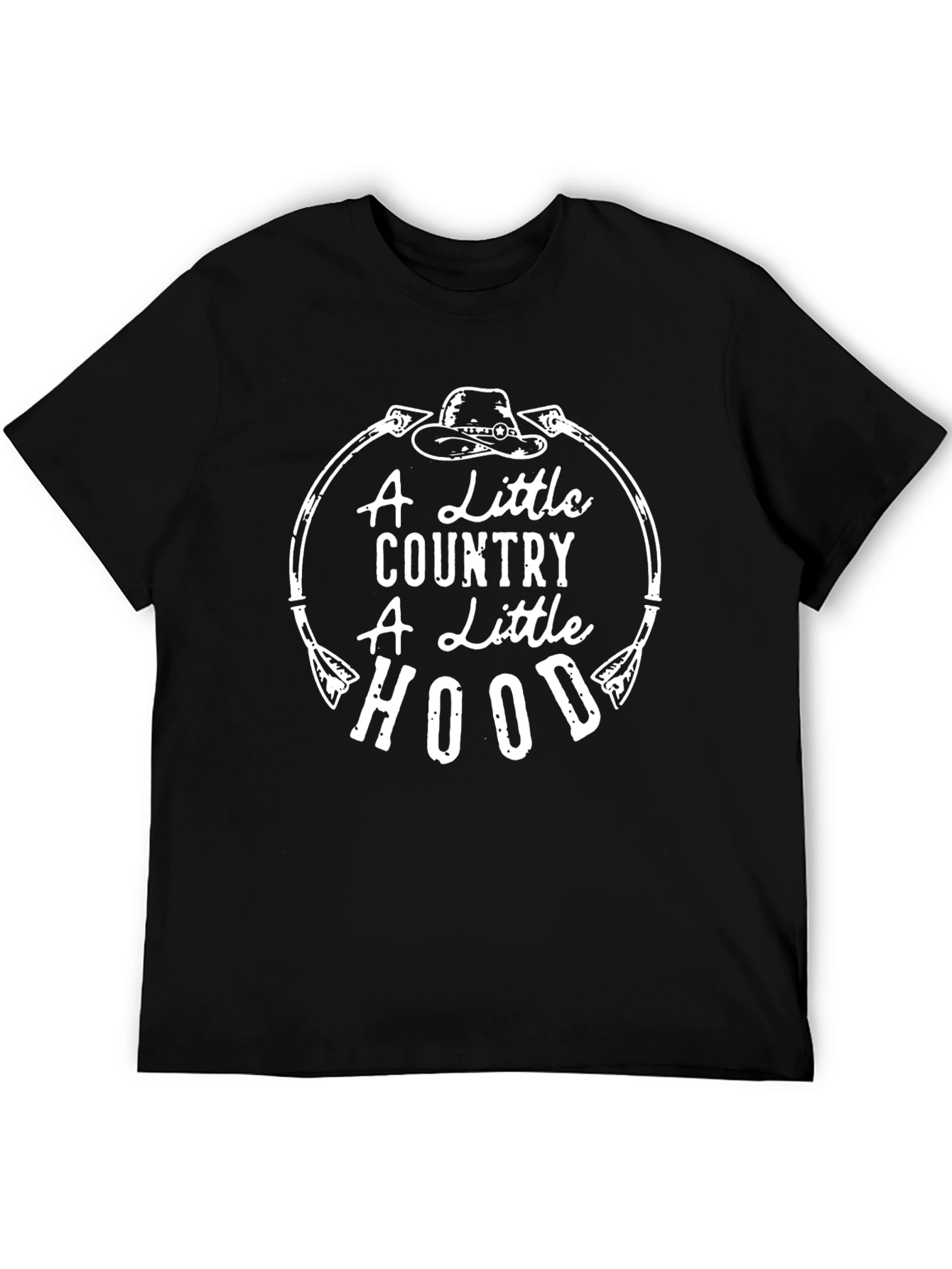 Country Hood T-Shirt: Western Graphic Tee