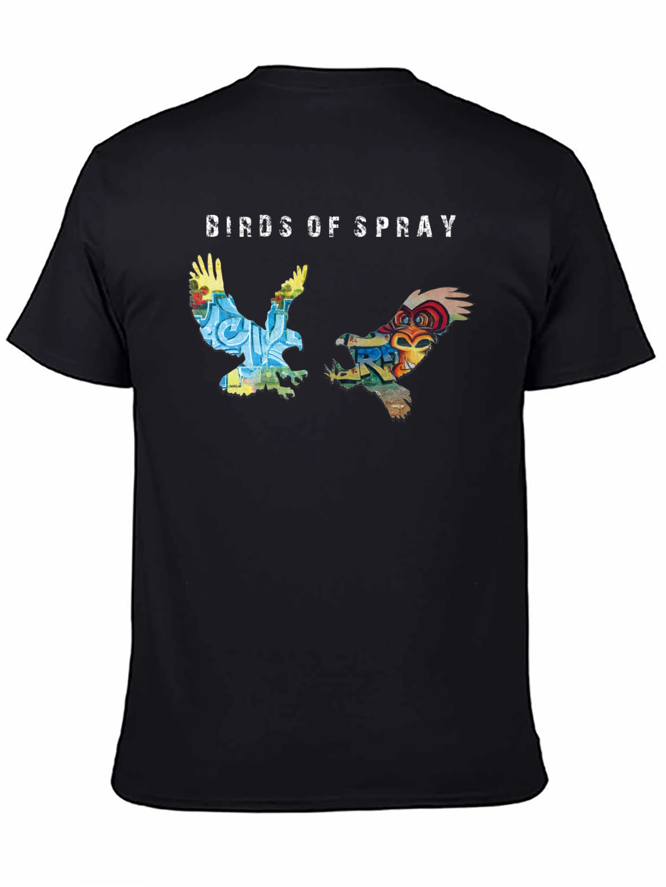 Birds of Spray Graphic T-Shirt