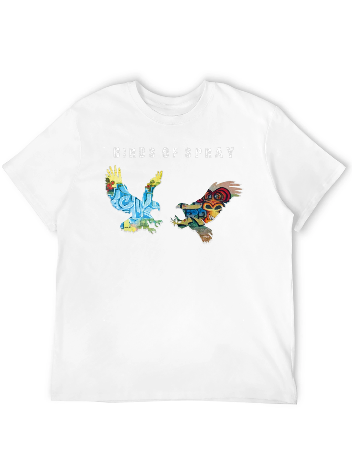 Birds of Spray Graphic T-Shirt