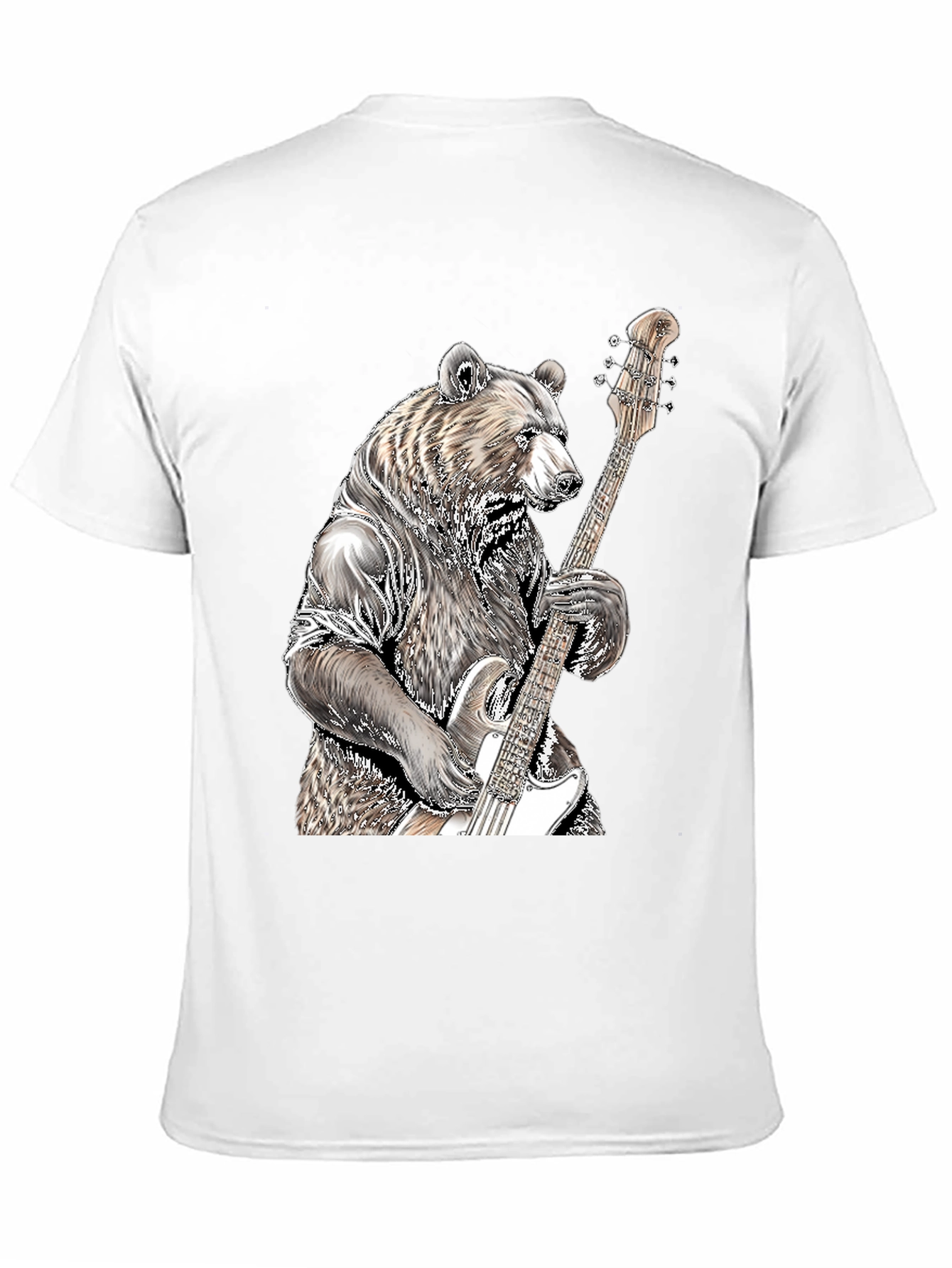 Bear Bass Guitar T-Shirt