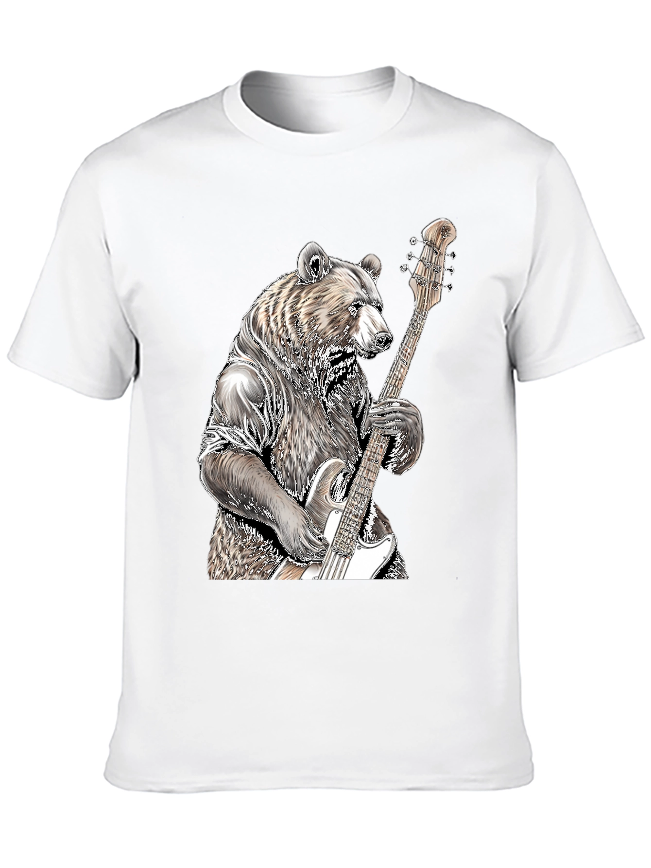 Bear Bass Guitar T-Shirt