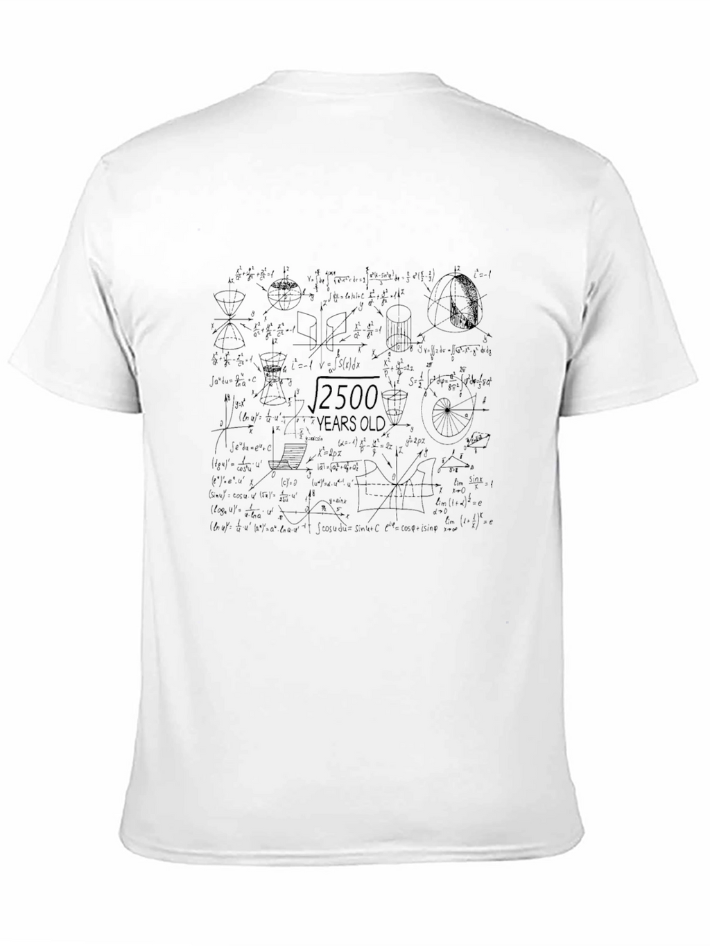 Square Root of 2500 Years Old Math T-Shirt