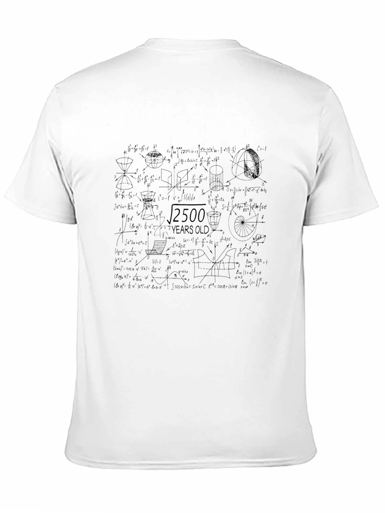 Square Root of 2500 Years Old Math T-Shirt