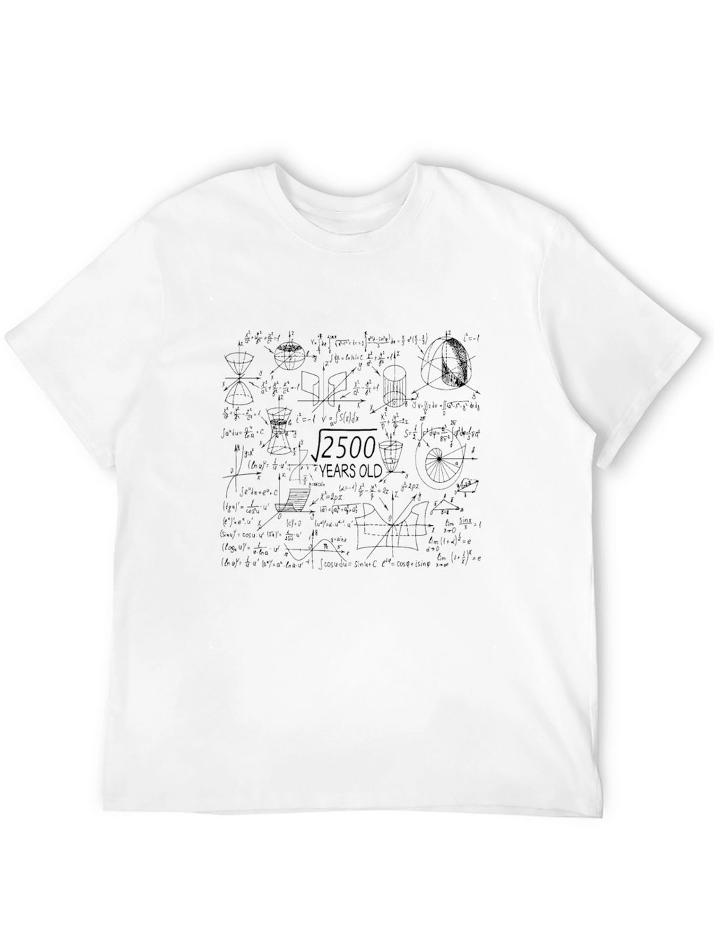 Square Root of 2500 Years Old Math T-Shirt