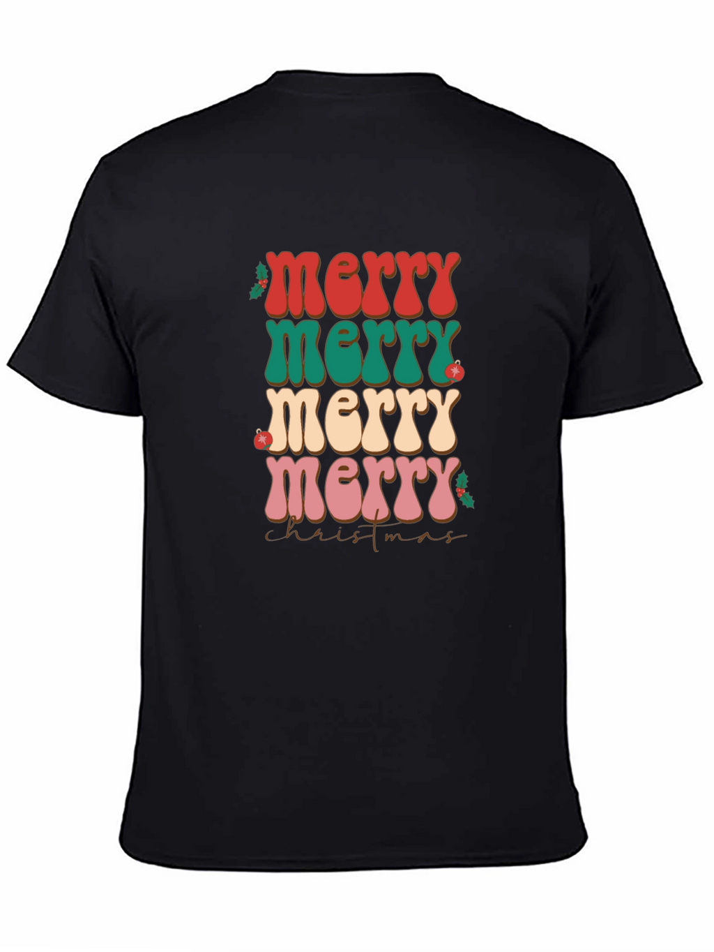 Retro Merry Christmas T-Shirt