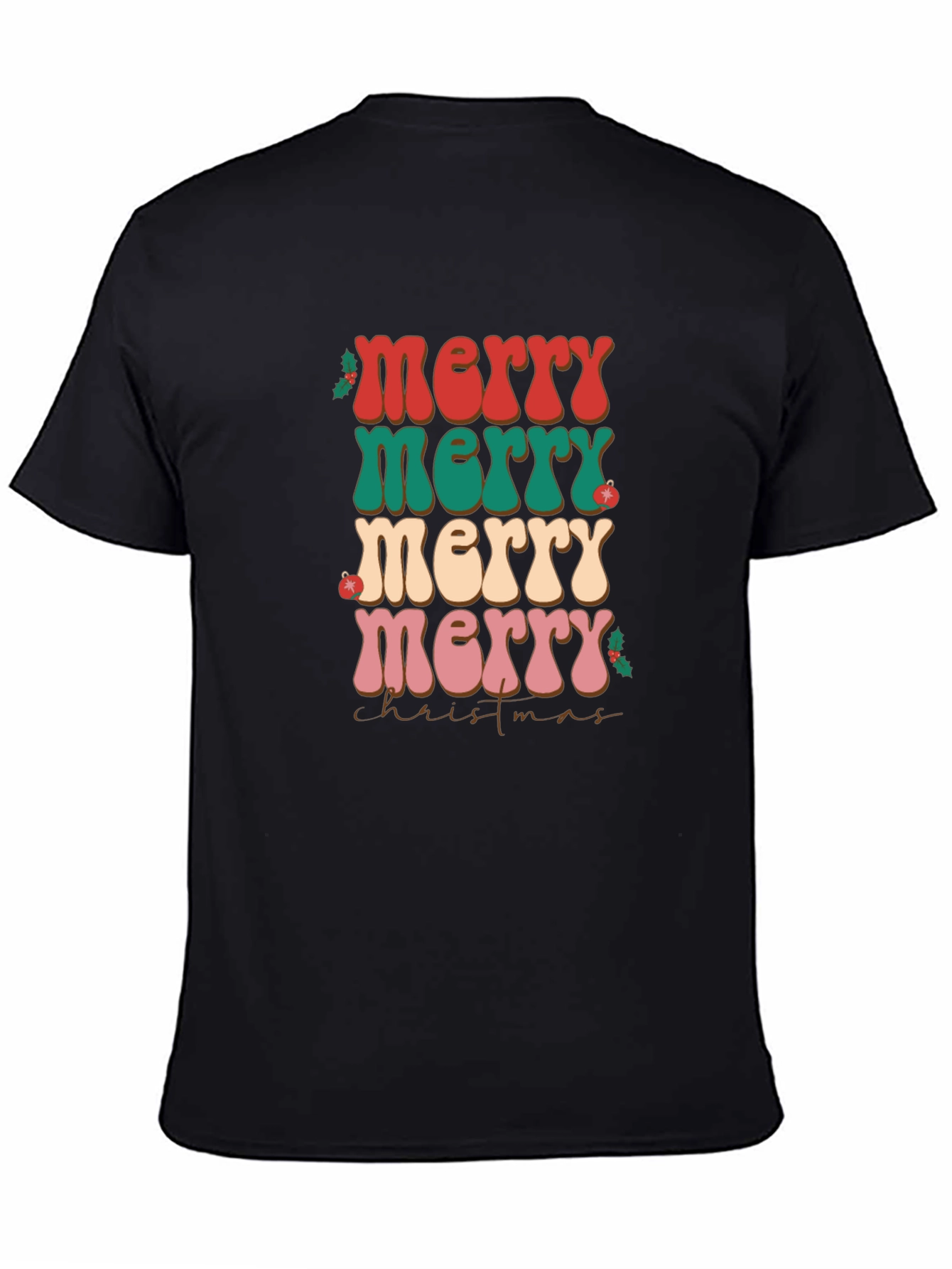 Retro Merry Christmas T-Shirt