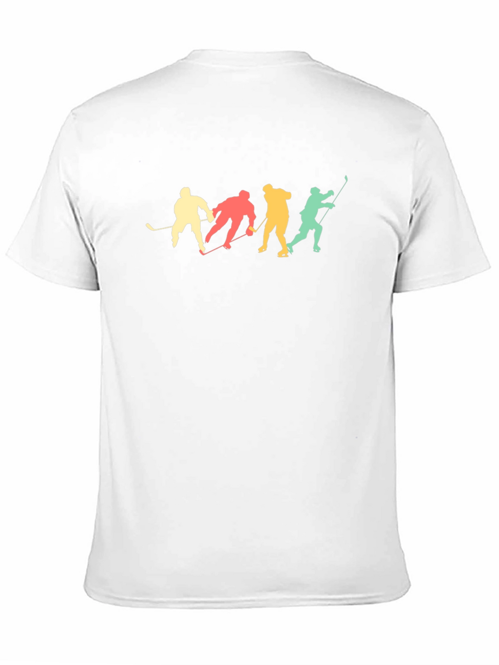 Retro Hockey Player Silhouette T-Shirt