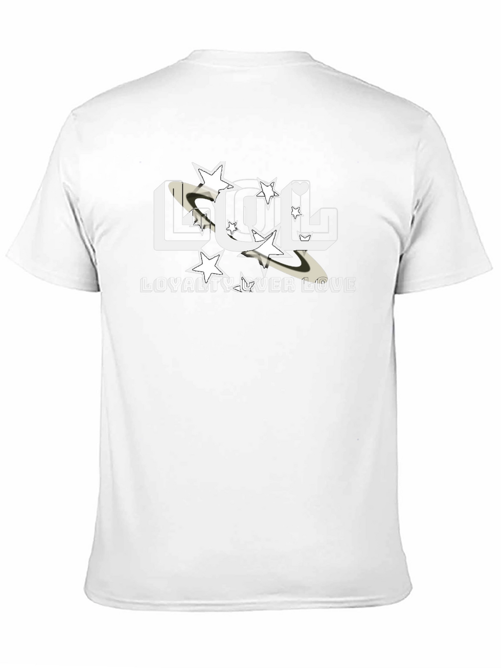 Loyalty Over Love Graphic Tee - Black