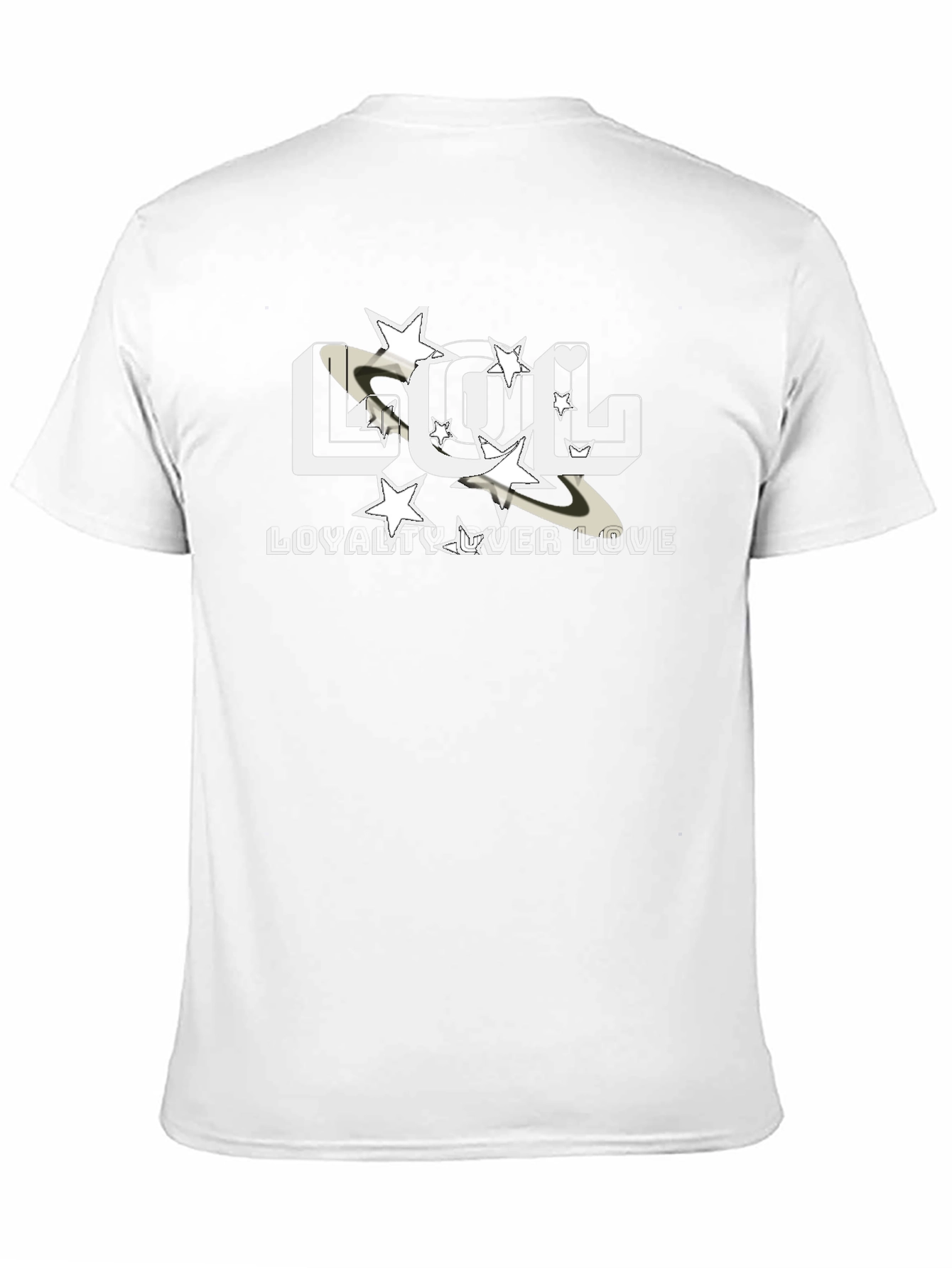 Loyalty Over Love Graphic Tee - Black